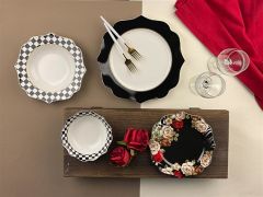 ROSEY 6 KİŞİLİK 24 PARÇA YEMEK TAKIMI