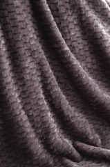 TRUSTY ANTRASİT TEK KİŞİLİK JAKAR DESEN BATTANİYE 160X220CM