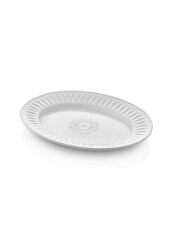 GRANDE BEYAZ OVAL SERVİS TABAK 41X31CM