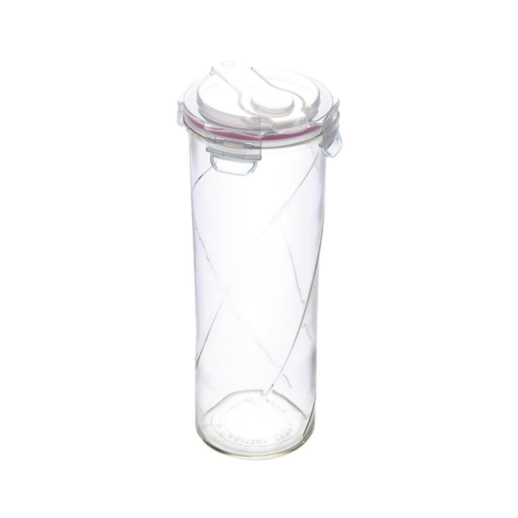 GLASSLOCK SİLİNDİR CAM KAVANOZ 1600ML