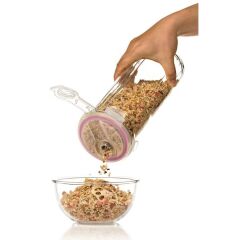 GLASSLOCK SİLİNDİR CAM KAVANOZ 1600ML