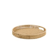 SENTETİK HASIR YUVARLAK TEPSİ 30CM