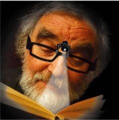 KLİPSLİ GÖZLÜK IŞIĞI/KİTAP OKUMA IŞIĞI