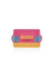 MIAMI FUŞYA TEPSİ 24X14CM