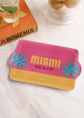 MIAMI FUŞYA TEPSİ 24X14CM