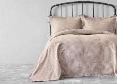 KARACA HOME BROOKS KAHVE ÇİFT KİŞİLİK YATAK ÖRTÜSÜ