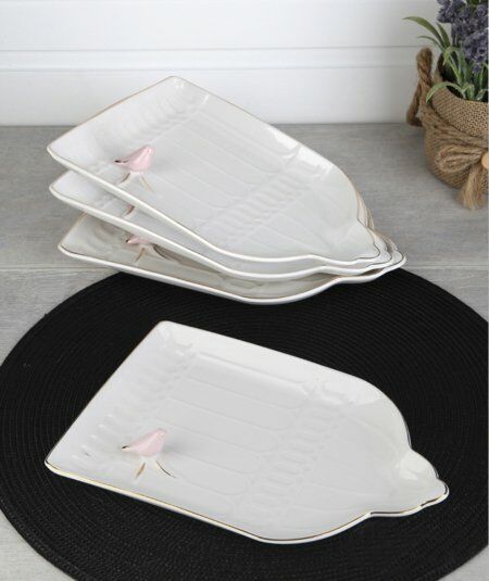 KUŞLU SUNUM TABAK 23 cm