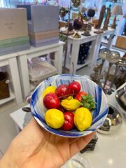 MAVİ ALTIN 6'LI KASE/ÇEREZLİK 12CM