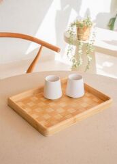 WICKER BAMBU TEPSİ 31X25CM