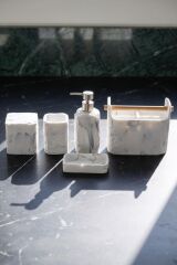 LADUREE 5'Lİ BANYO TAKIMI BEYAZ
