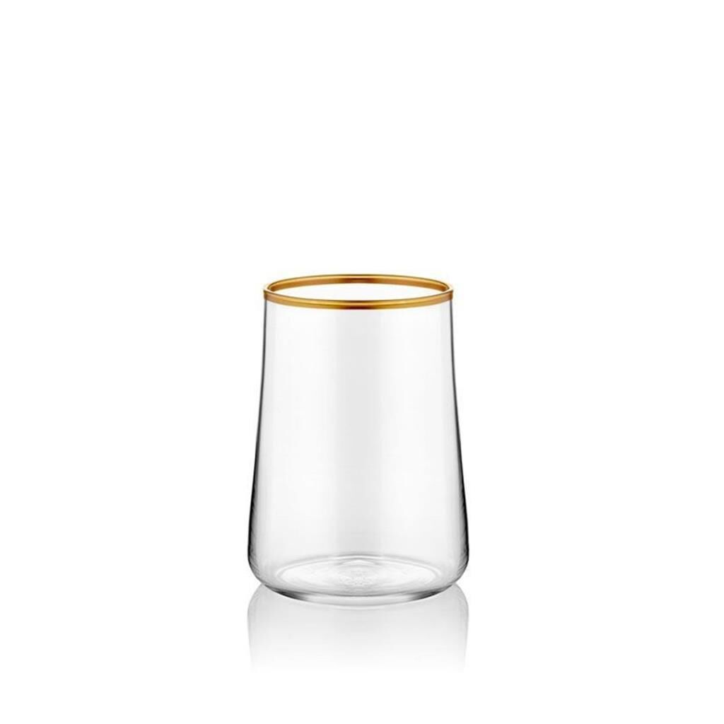 KOLEKSİYON AHESTE MAT ALTIN KAHVE YANI BARDAK 1 KİŞİLİK