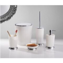 NELY BEYAZ BANYO SETİ