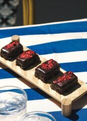 WICKER BAMBU TEPSİ/STAND 41X12CM