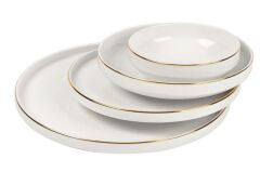 GOLD MODERN 6 KİŞİLİK 24 PARÇA YEMEK TAKIMI