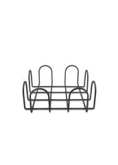 METAL SİYAH EKMEK SEPETİ 21X8CM