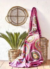 KARACA HOME ADYA MOR ÇİFT KİŞİLİK BATTANİYE