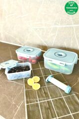 SEOUL TAZE ÜRÜN SAKLAMA KABI 4'LÜ SET