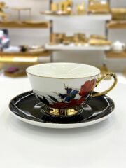 EMILY TEK KİŞİLİK ÇAY FİNCANI DESEN1