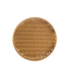 SENTETİK HASIR YUVARLAK TEPSİ 33CM