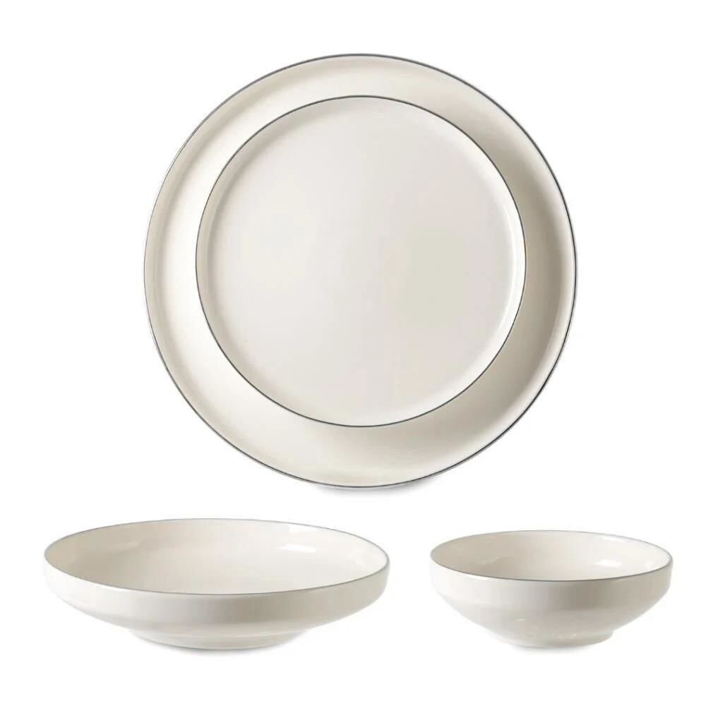 HELEN SILVER 6 KİŞİLİK 24 PARÇA YEMEK TAKIMI