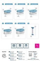 SEOUL TAZE ÜRÜN SAKLAMA KABI 6'LI SET