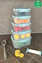 SEOUL TAZE ÜRÜN SAKLAMA KABI 6'LI SET