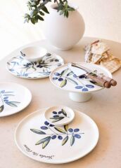 OLİVOS TEKLİ SERVİS TABAK 30CM