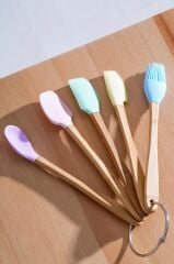 SİLİKON 5 PARÇA SPATULA SETİ