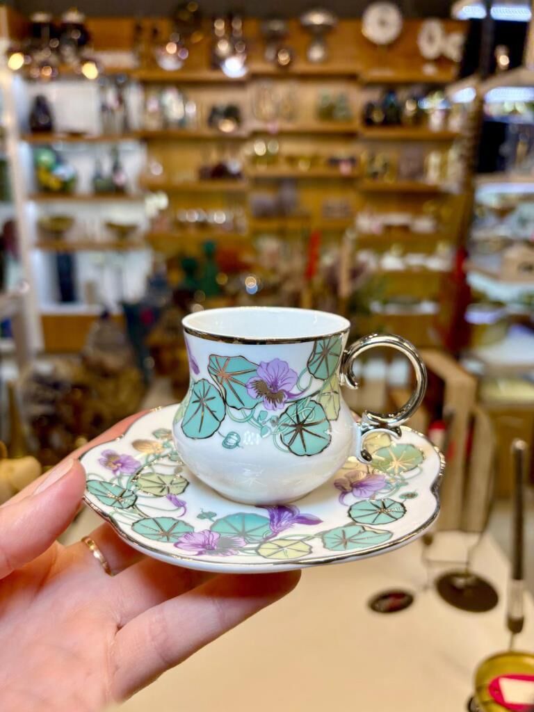 GLACIA MOR 6 KİŞİLİK TÜRK KAHVESİ FİNCANI