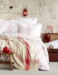 KARACA HOME ALLES MERCAN TEK KİŞİLİK NEVRESİM&PİKE TAKIMI