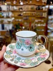 GLACIA PEMBE 6 KİŞİLİK TÜRK KAHVESİ FİNCANI