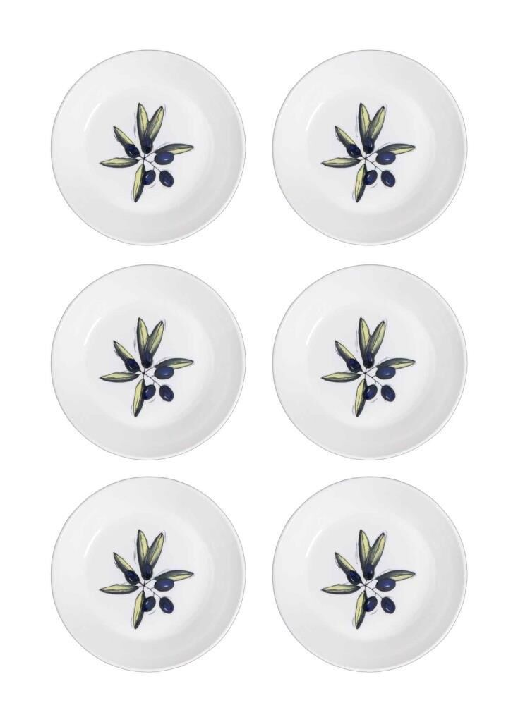 OLİVOS 6'LI ÇUKUR TABAK 20CM