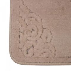 KARACA HOME DAMILA 2'Lİ KREM BANYO HALISI