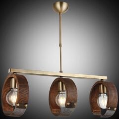 MANYA 3'LÜ SIRALI ESKİTME AVİZE