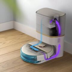 XU7100 PHILIPS BEYAZ GOLD ROBOT SÜPÜRGE