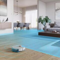 XU7100 PHILIPS BEYAZ GOLD ROBOT SÜPÜRGE