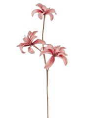 PEMBE YAPAY ÇİÇEK 65CM
