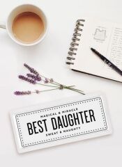 BEST DAUGHTER DİKDÖRTGEN SERVİS/SUNUM TABAK 35X16CM