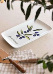 OLİVOS DİKDÖRTGEN SERVİS TABAK 33X21CM