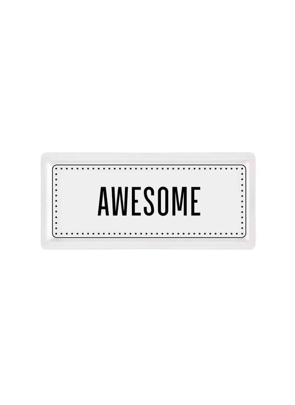 AWESOME DİKDÖRTGEN SERVİS/SUNUM TABAK 35X16CM