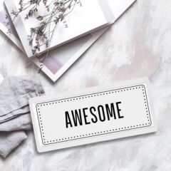 AWESOME DİKDÖRTGEN SERVİS/SUNUM TABAK 35X16CM