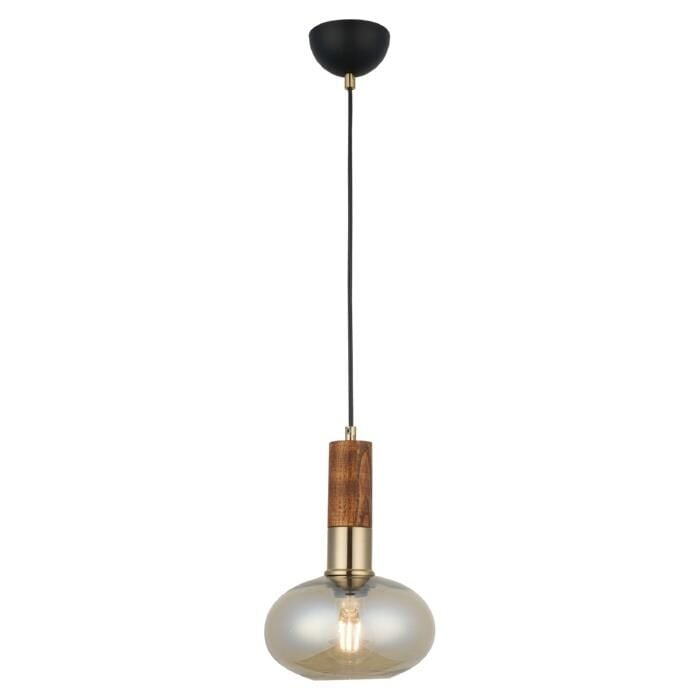 HENA TEKLİ ANTİK LAK SARKIT AVİZE 1XE27