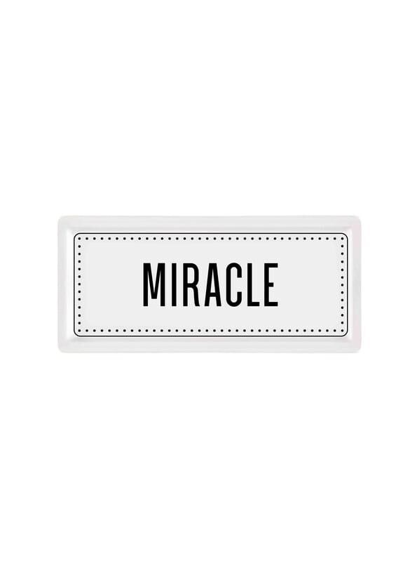 MIRACLE DİKDÖRTGEN SERVİS/SUNUM TABAK 35X16CM