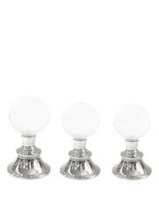 GÜMÜŞ TOP 3'LÜ KRİSTAL KÜRE