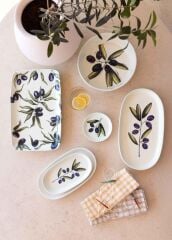 OLİVOS AYAKLI MEYVELİK 23X14CM