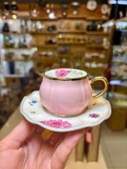 ROWAN PEMBE TEK KİŞİLİK TÜRK KAHVESİ FİNCANI