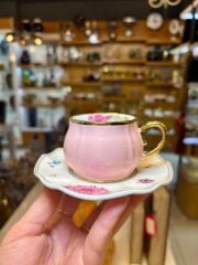 ROWAN PEMBE TEK KİŞİLİK TÜRK KAHVESİ FİNCANI