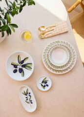 OLİVOS OVAL 4'LÜ SERVİS TABAK 21CM