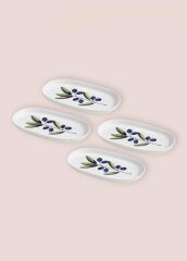 OLİVOS OVAL 4'LÜ SERVİS TABAK 21CM
