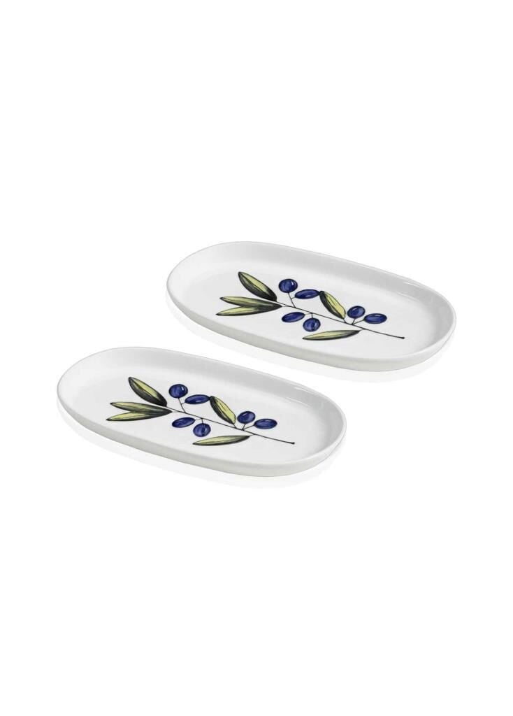 OLİVOS OVAL 2'Lİ SERVİS TABAK 26CM